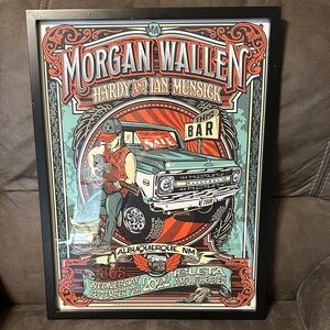Morgan Wallen Concert Poster